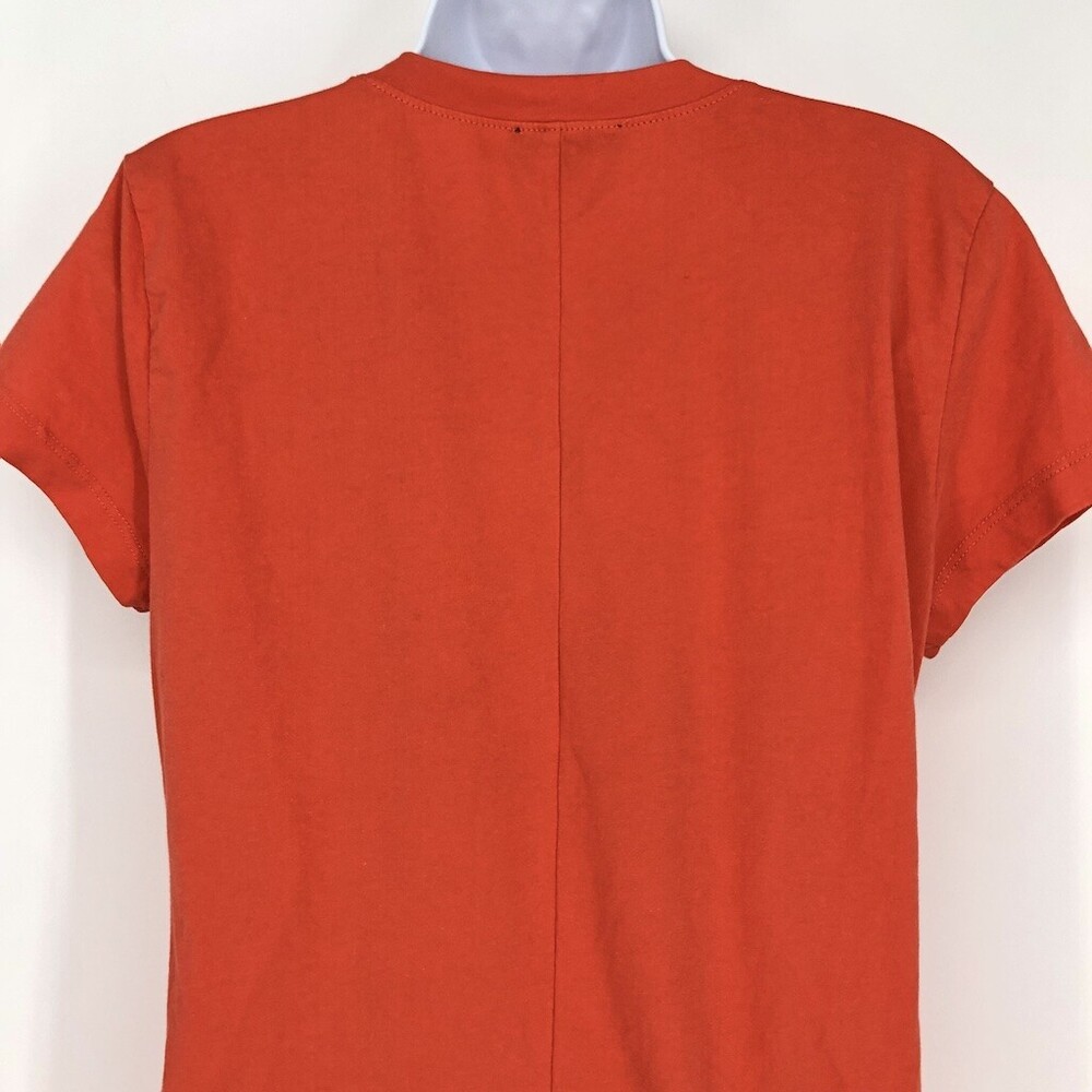 J. Crew Women's Red 100% Cotton Short Sleeve Crew Neck T-Shirt Dress Size Small - Picture 6 of 10